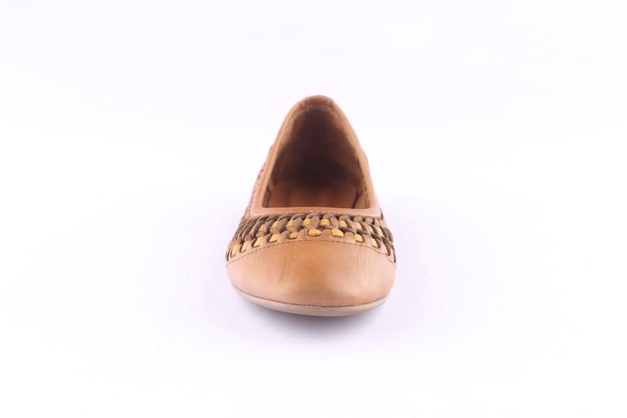 D.moro Shoes Women Leather Ballet For Summer: 1571 Tan (Wholesale)