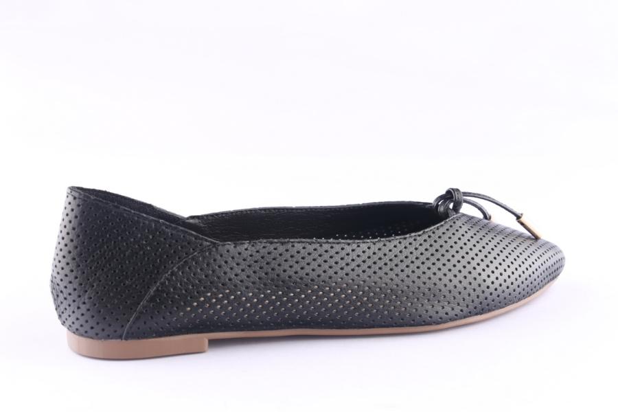 D.moro Shoes Women Leather Ballet For Summer: 5032 Black (Wholesale)
