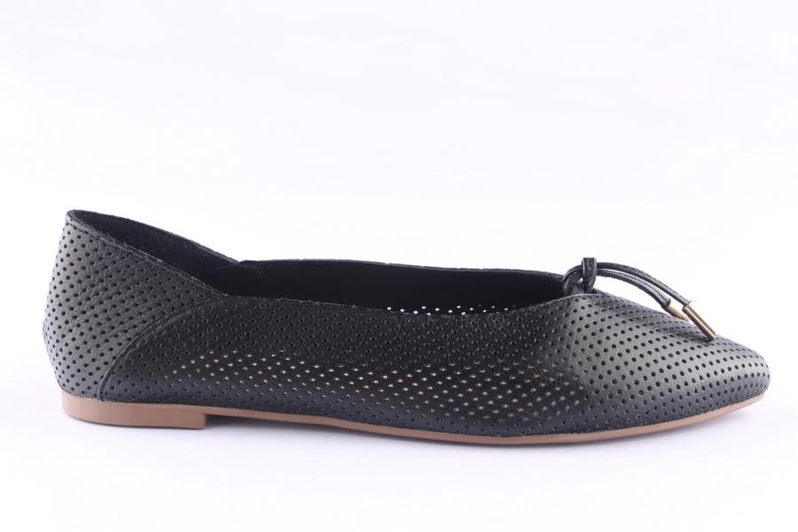 d.moro shoes Women Leather Ballet for Summer: 5032 Black (Wholesale)