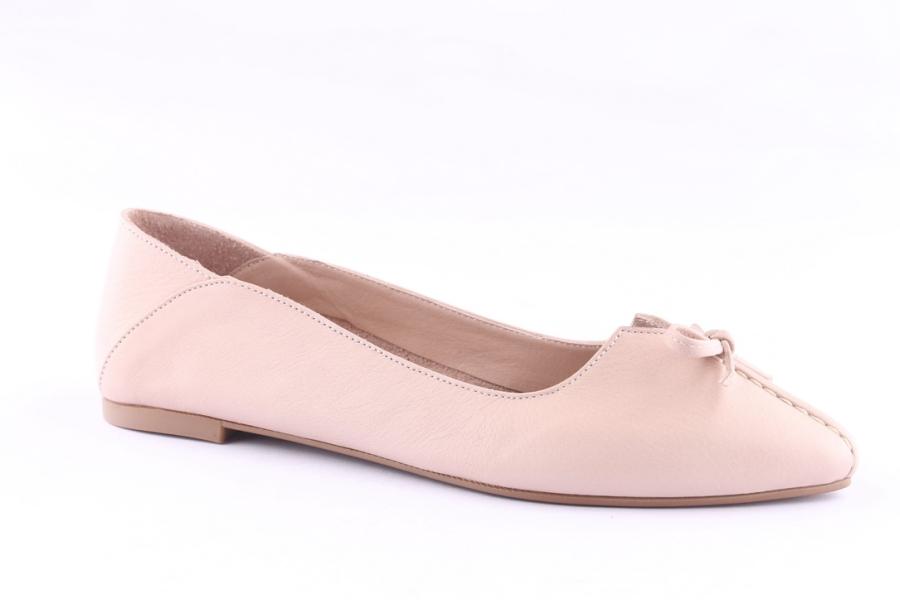 D.moro Shoes Women Leather Ballet For Summer: 5034 Powder (Wholesale)
