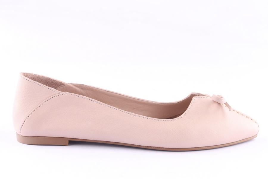 d.moro shoes Women Leather Ballet for Summer: 5034 Powder (Wholesale)