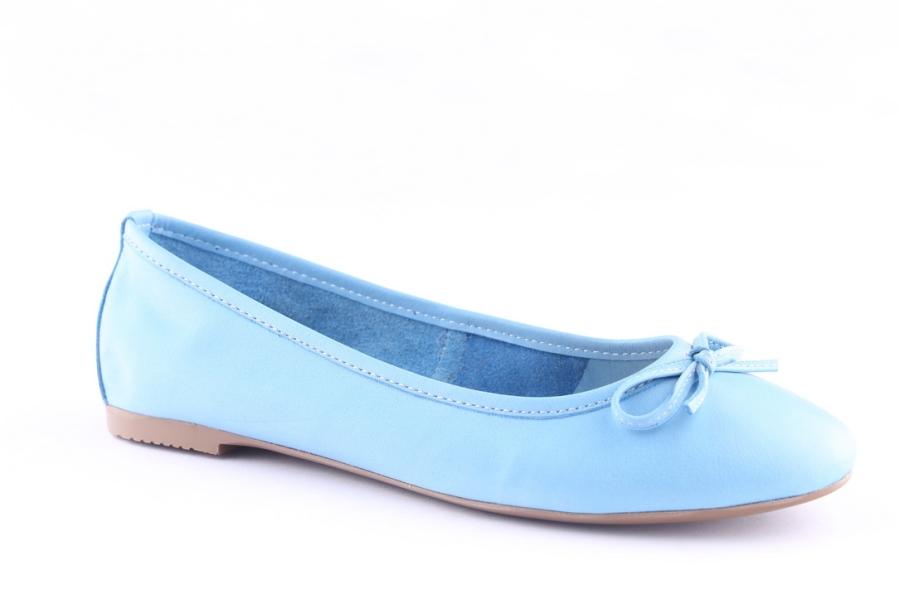 D.moro Shoes Women Leather Ballet For Summer: 6021 Bluesky (Wholesale)