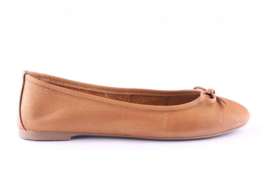 d.moro shoes Women Leather Ballet for Summer: 6021 Tan (Wholesale)