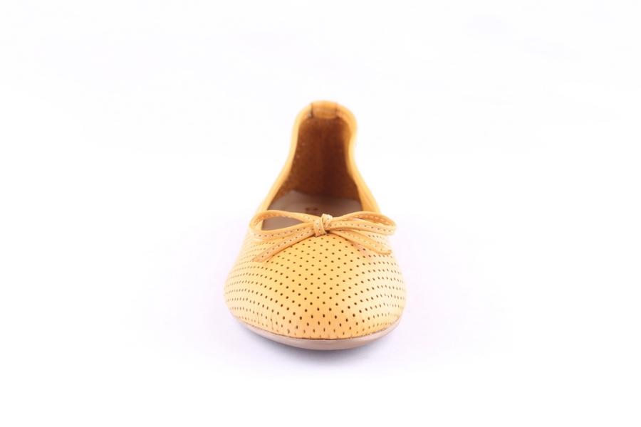 D.moro Shoes Women Leather Ballet For Summer: 6022 Yellow (Wholesale)