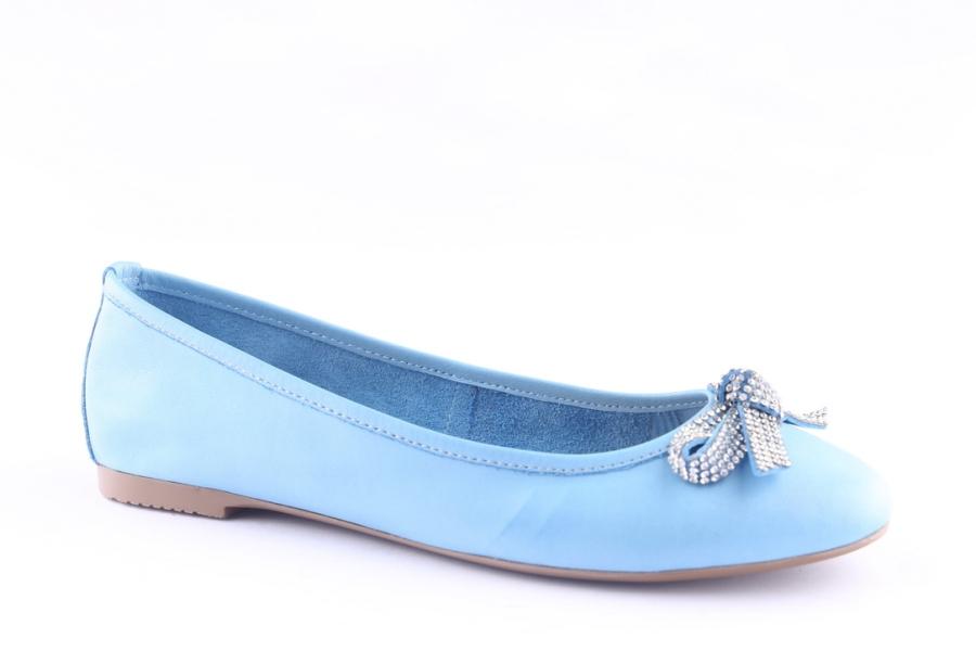 D.moro Shoes Women Leather Ballet For Summer: 6023 Bluesky (Wholesale)