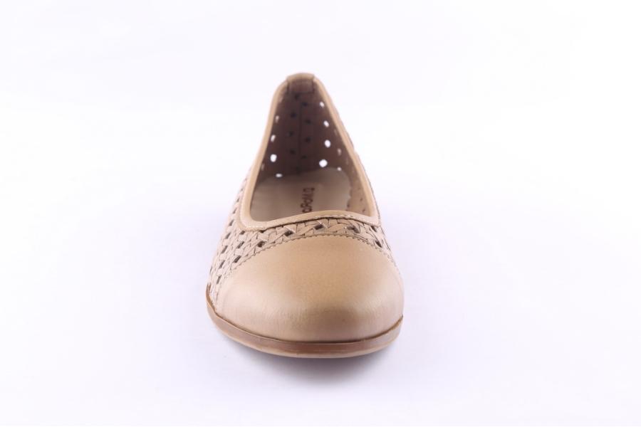D.moro Shoes Women Leather Ballet For Summer: 9120 Darkstone (Wholesale)