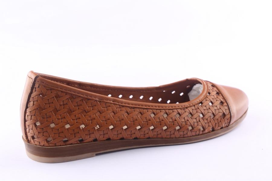 D.moro Shoes Women Leather Ballet For Summer: 9120 Tan (Wholesale)