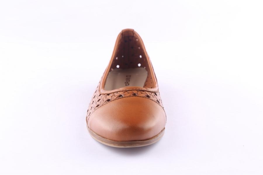 D.moro Shoes Women Leather Ballet For Summer: 9120 Tan (Wholesale)