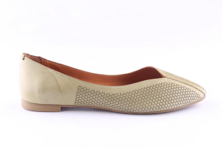 d.moro shoes Women Leather Ballet for Summer: ARJ-2617 Khaki (Wholesale)