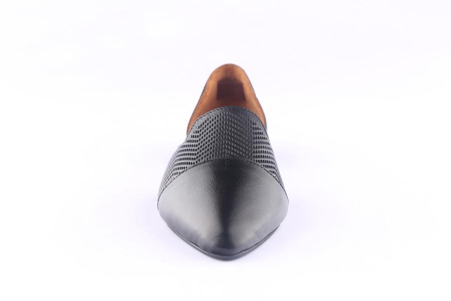 D.moro Shoes Women Leather Ballet For Summer: ARJ-606 Black (Wholesale)