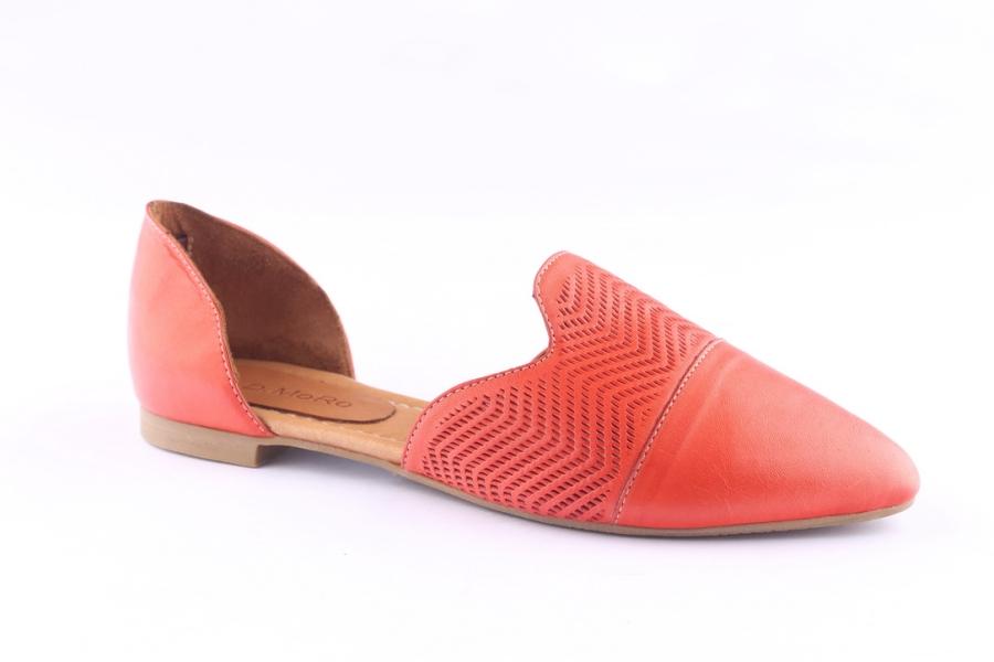 D.moro Shoes Women Leather Ballet For Summer: ARJ-606 Red (Wholesale)