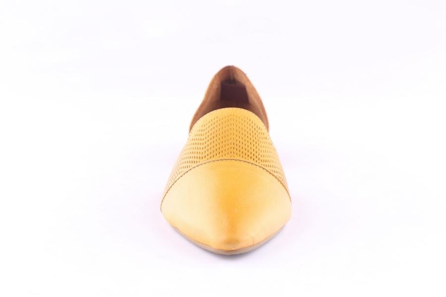 D.moro Shoes Women Leather Ballet For Summer: ARJ-606 Yellow (Wholesale)