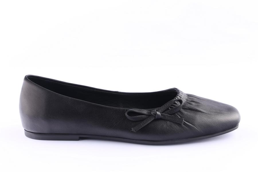 d.moro shoes Women Leather Ballet for Summer: C600 Black (Wholesale)