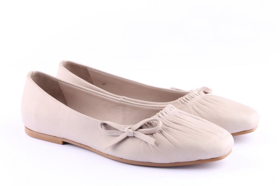 D.moro Shoes Women Leather Ballet For Summer: C600 Silver Grey (Wholesale)