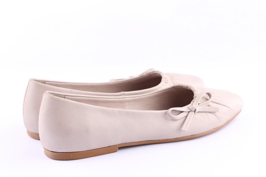 D.moro Shoes Women Leather Ballet For Summer: C600 Silver Grey (Wholesale)