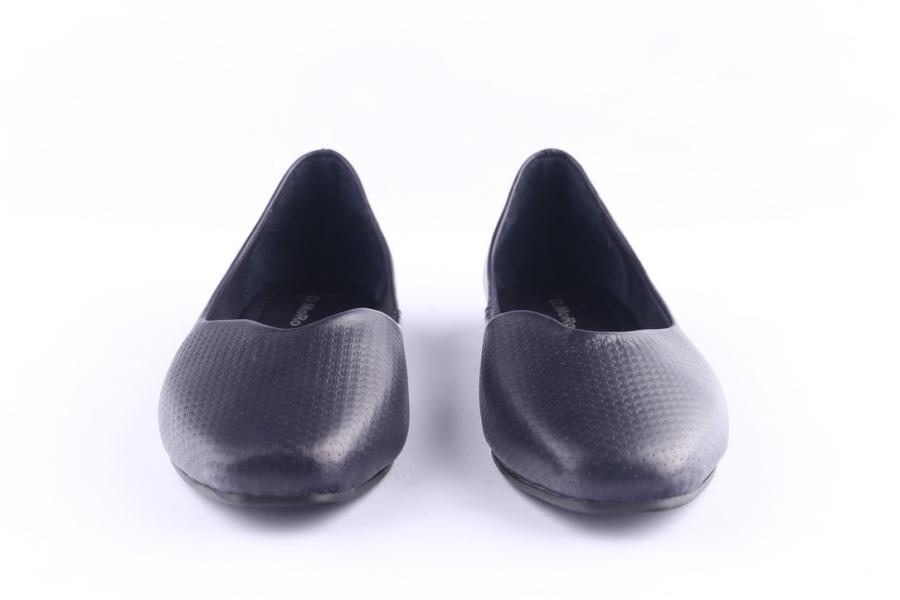 D.moro Shoes Women Leather Ballet For Summer: C604 Navy Blue (Wholesale)