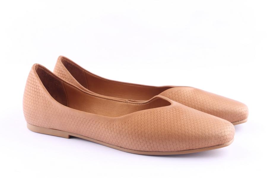 D.moro Shoes Women Leather Ballet For Summer: C604 Tan (Wholesale)