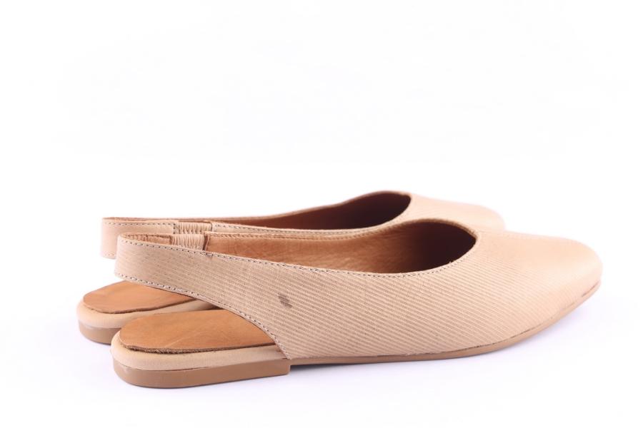 D.moro Shoes Women Leather Ballet For Summer: C621 Beige (Wholesale)