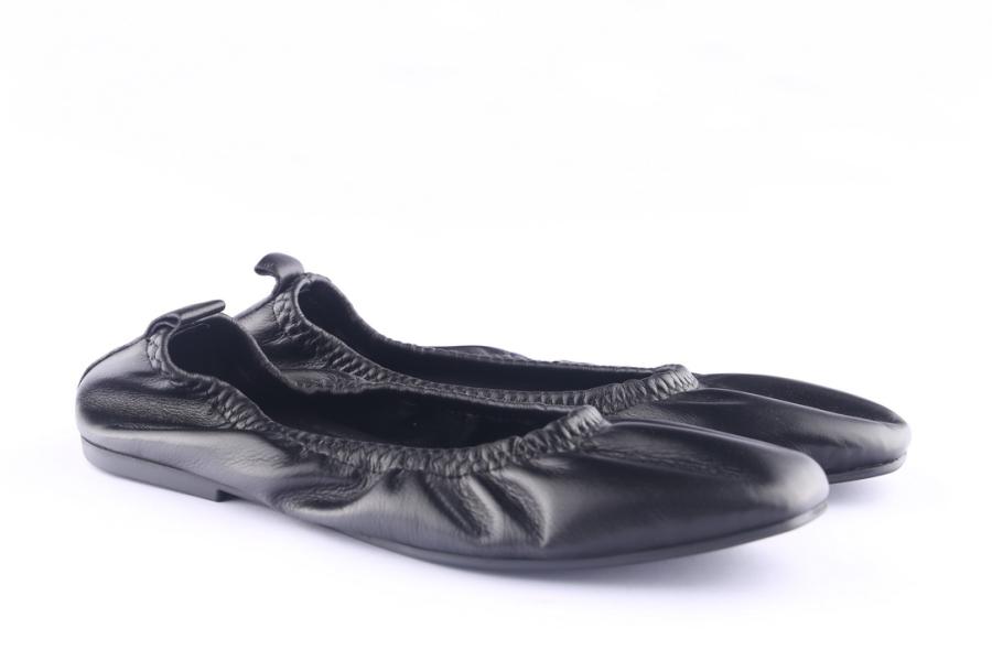 D.moro Shoes Women Leather Ballet For Summer: C623 Black (Wholesale)