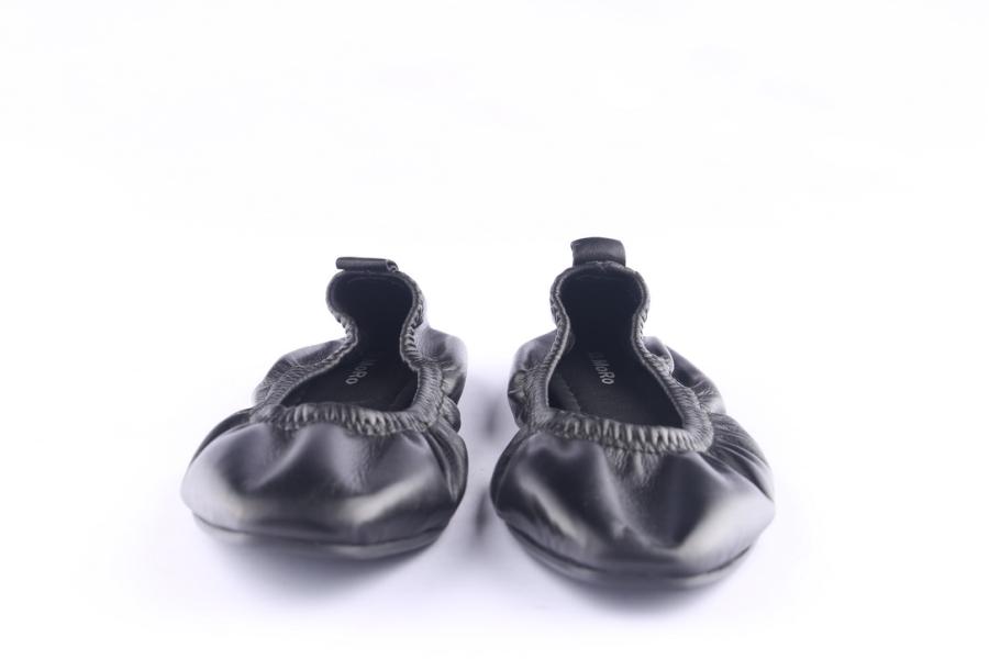 D.moro Shoes Women Leather Ballet For Summer: C623 Black (Wholesale)
