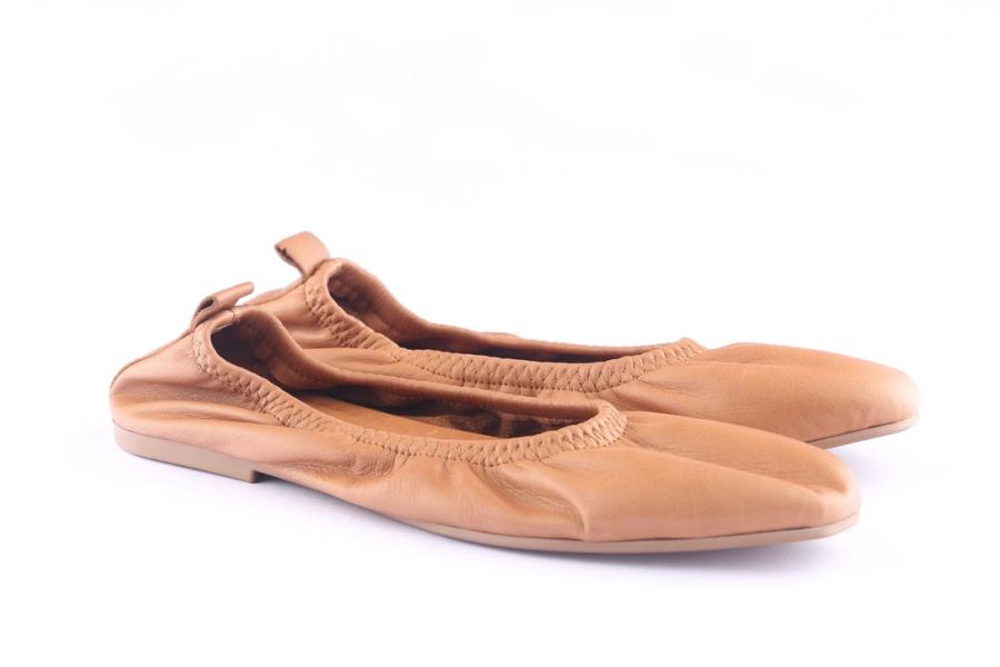 D.moro Shoes Women Leather Ballet For Summer: C623 Tan (Wholesale)