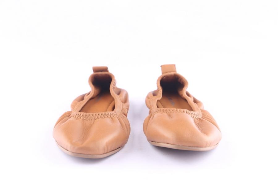D.moro Shoes Women Leather Ballet For Summer: C623 Tan (Wholesale)