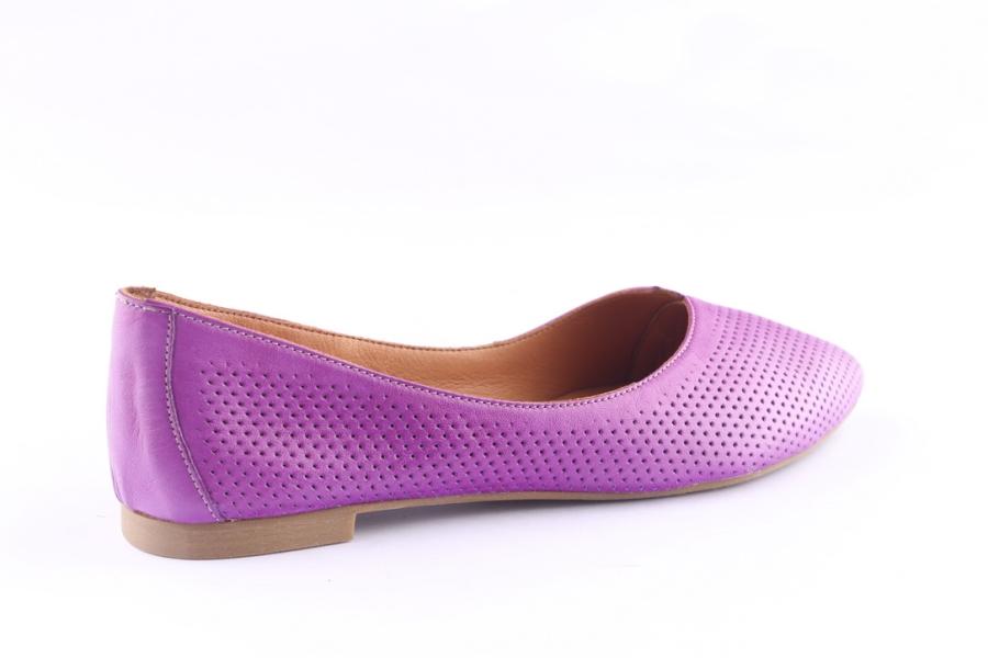 D.moro Shoes Women Leather Ballet For Summer: ERJ-2450 Purple (Wholesale)