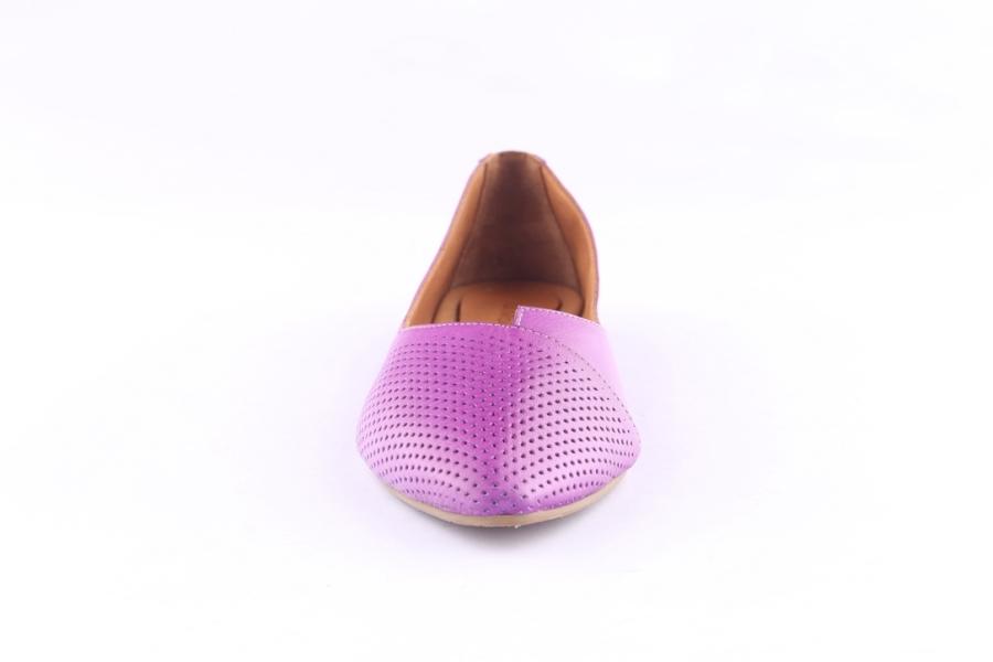 D.moro Shoes Women Leather Ballet For Summer: ERJ-2450 Purple (Wholesale)