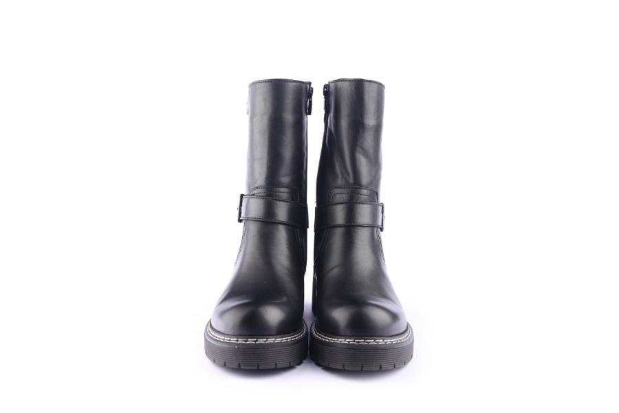 D.moro Shoes Women Leather BOOTS For Winter: 20610 Black (Wholesale)