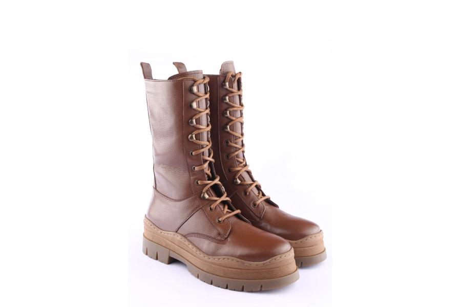 D.moro Shoes Women Leather BOOTS For Winter: 564C Tan (Wholesale)