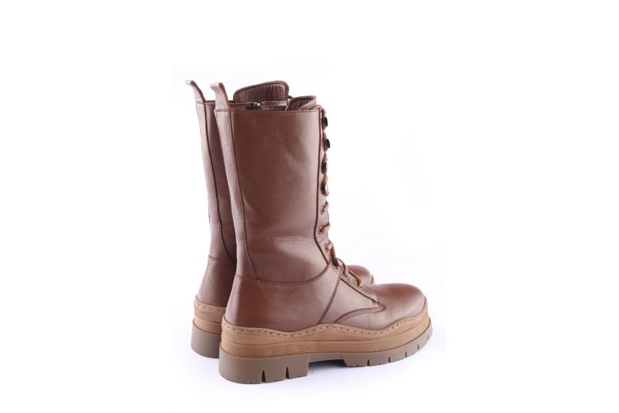 D.moro Shoes Women Leather BOOTS For Winter: 564C Tan (Wholesale)