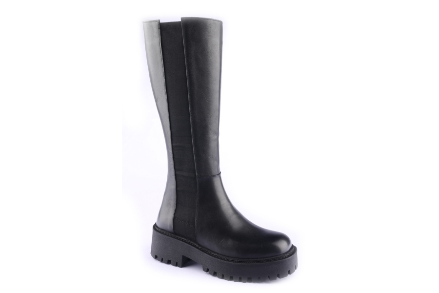 D.moro Shoes Women Leather BOOTS For Winter: 755 Black (Wholesale)