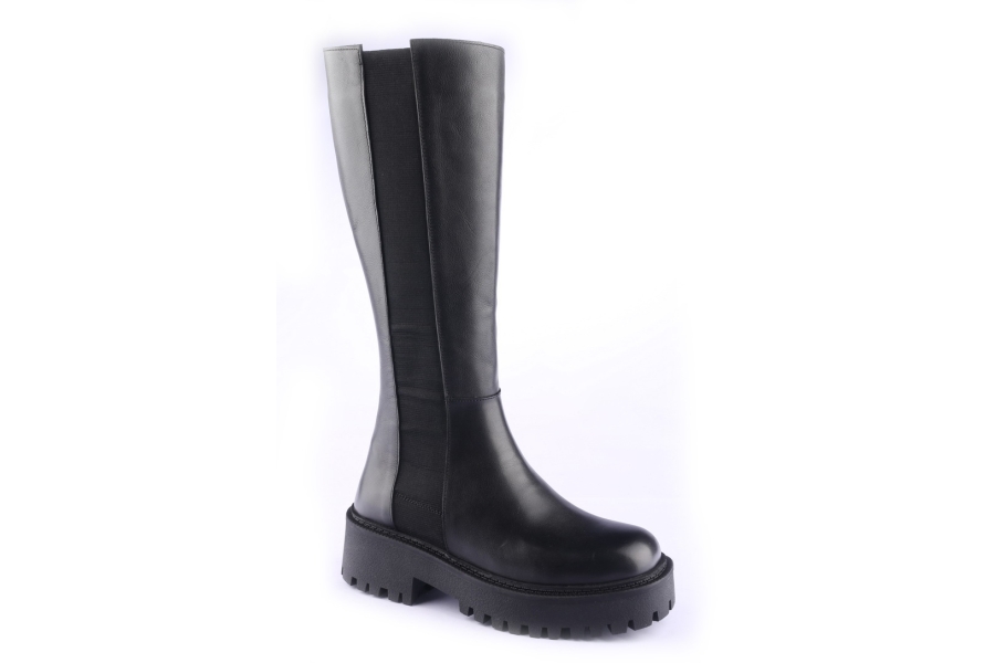 D.moro Shoes Women Leather BOOTS For Winter: 755 Black (Wholesale)