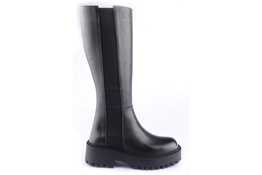 d.moro shoes Women Leather BOOTS for Winter: 755 Black (Wholesale)