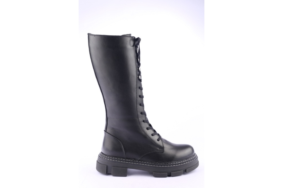 d.moro shoes Women Leather Boots for Winter: 9806 Black (Wholesale)