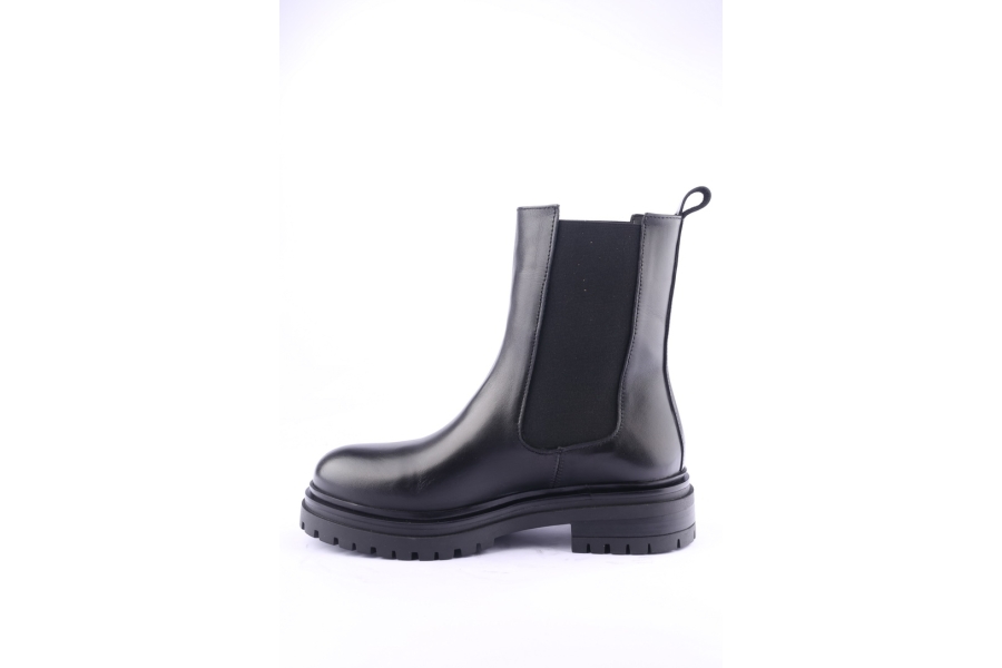 D.moro Shoes Women Leather BOOTS For Winter: LAURA5 Black (Wholesale)