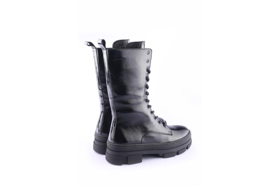 D.moro Shoes Women Leather BOOTS For Winter: SEUL1 Black (Wholesale)