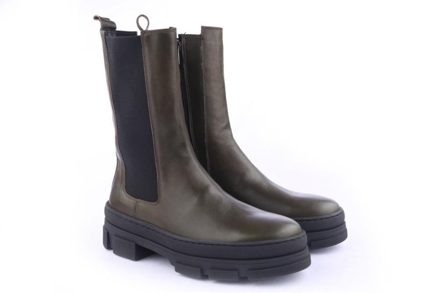 D.moro Shoes Women Leather BOOTS For Winter: SEUL4 Black (Wholesale)
