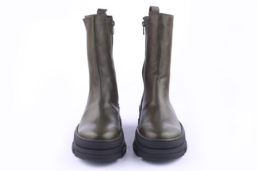 D.moro Shoes Women Leather BOOTS For Winter: SEUL4 Black (Wholesale)