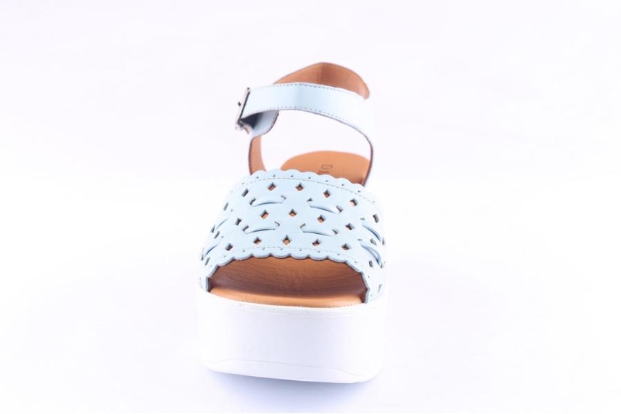 D.moro Shoes Women Leather P. Sandals For Summer: 0011 Baby Blue (Wholesale)