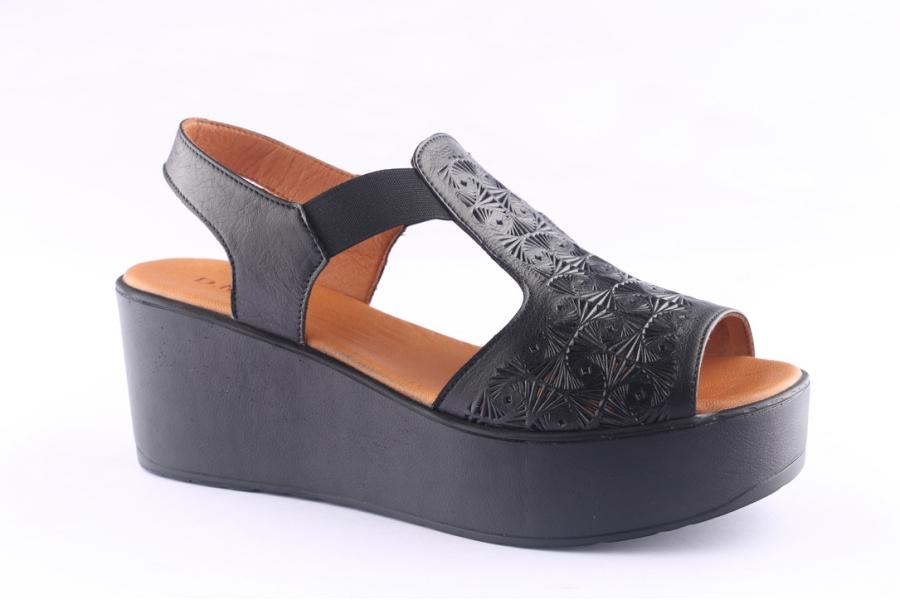 D.moro Shoes Women Leather P. Sandals For Summer: 0013 Black (Wholesale)