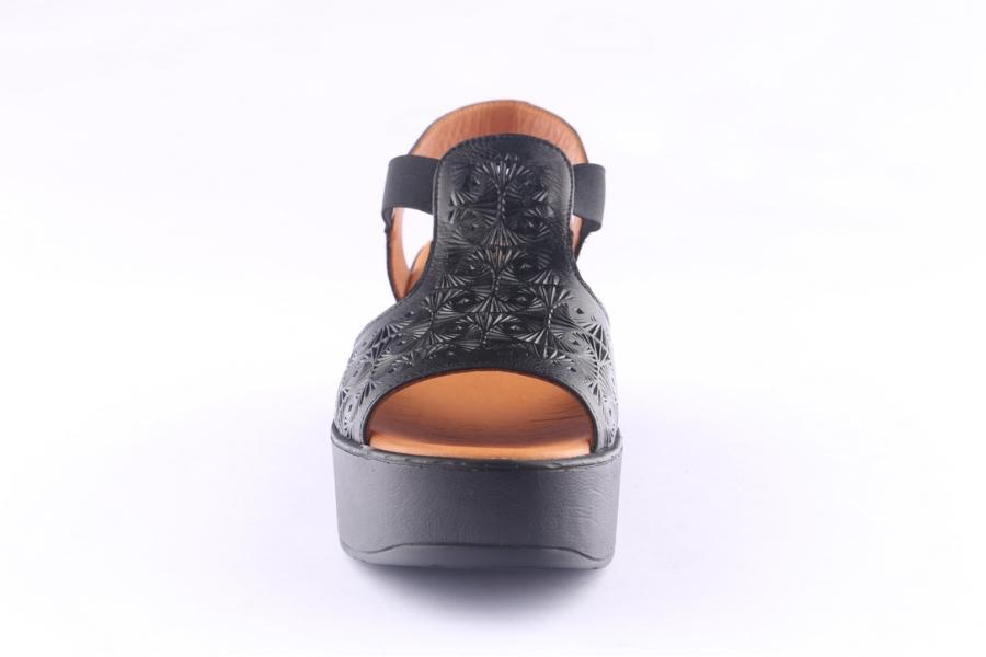 D.moro Shoes Women Leather P. Sandals For Summer: 0013 Black (Wholesale)