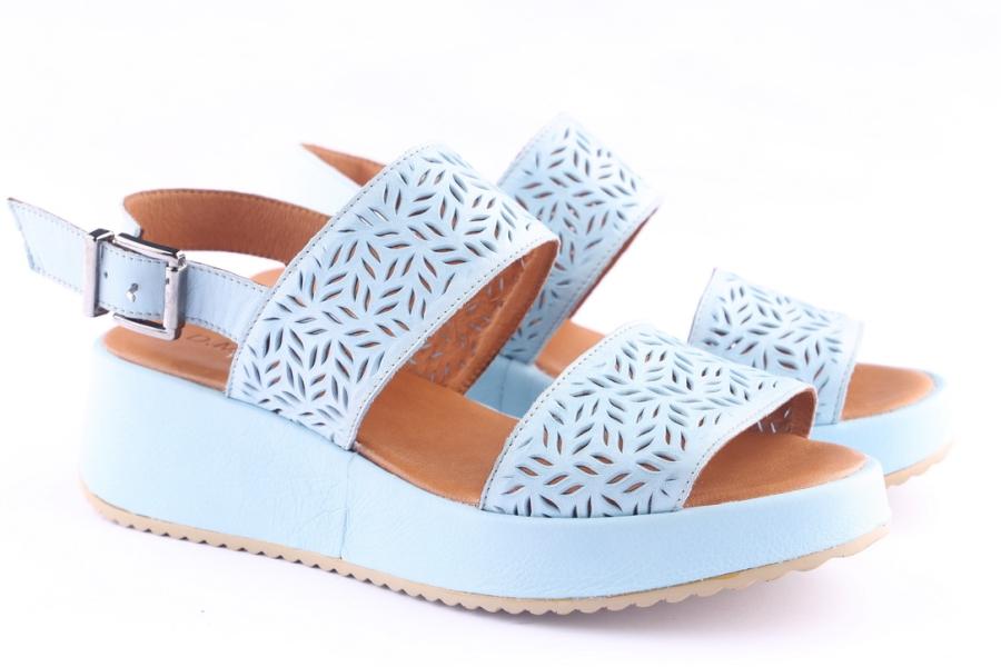 D.moro Shoes Women Leather P. Sandals For Summer: 1903 Baby Blue (Wholesale)