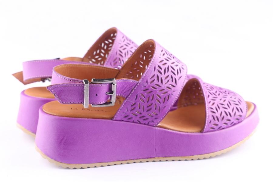 D.moro Shoes Women Leather P. Sandals For Summer: 1903 Purple (Wholesale)