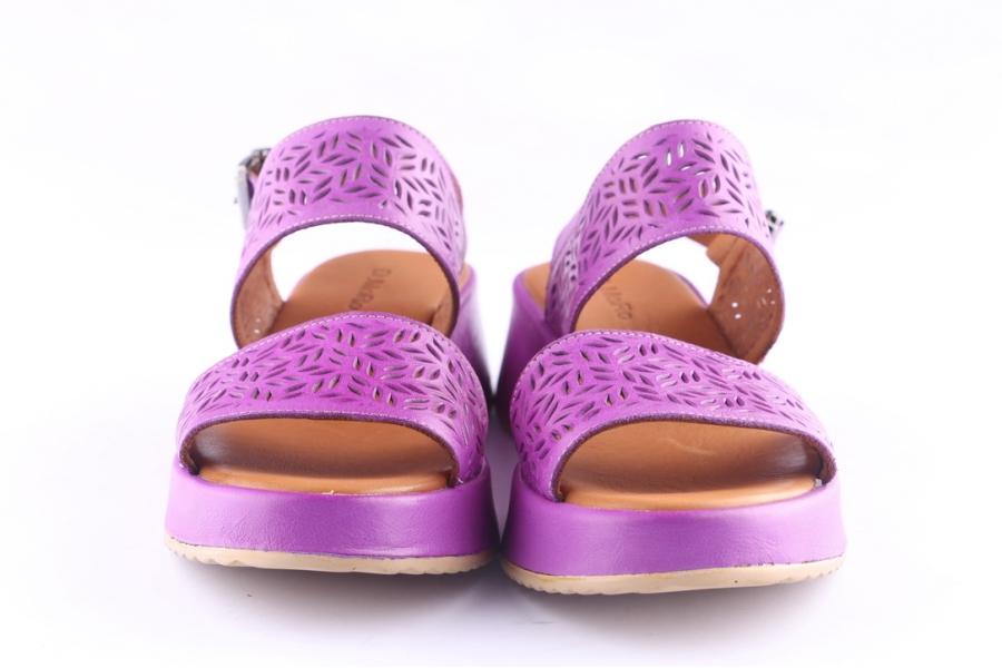D.moro Shoes Women Leather P. Sandals For Summer: 1903 Purple (Wholesale)