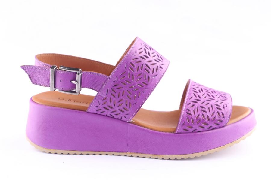 d.moro shoes Women Leather P. Sandals for Summer: 1903 Purple (Wholesale)