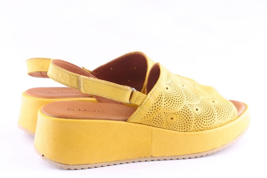 D.moro Shoes Women Leather P. Sandals For Summer: 1905 Yellow (Wholesale)
