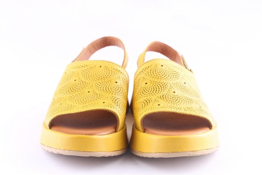 D.moro Shoes Women Leather P. Sandals For Summer: 1905 Yellow (Wholesale)