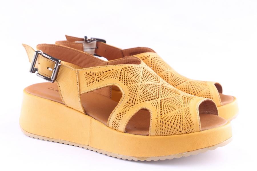 D.moro Shoes Women Leather P. Sandals For Summer: 1907 Yellow (Wholesale)
