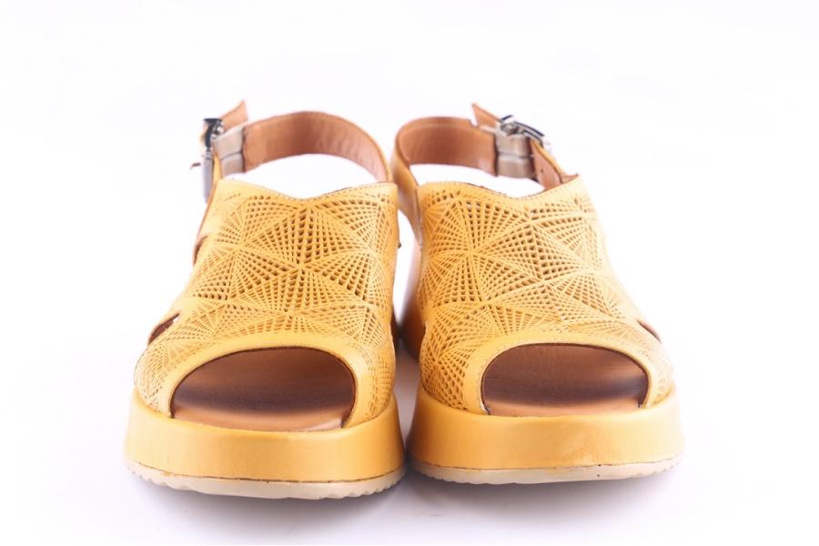 D.moro Shoes Women Leather P. Sandals For Summer: 1907 Yellow (Wholesale)